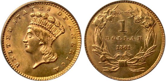 Indian Princess Gold Dollar